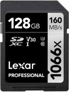 LEXAR Professional 128GB 1066x SDXC™ UHS-I 記憶卡 SILVER系列