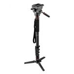 Lennon LM5CH Carbon Fiber SLR Camera Portable Monopod Hydraulic Damping Head Set with Platfrom