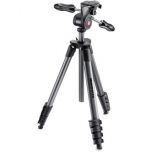 Manfrotto Compact Advanced Aluminum Tripod (Black) MKCOMPACTADV-BK