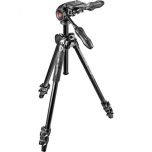 Manfrotto MK290LTA3-3W 290 Light Aluminum Tripod with 3-Way Pan/Tilt Head