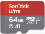 SanDisk Ultra microSD UHS-I Card 64GB