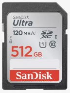 SanDisk Ultra SDXC 512GB 120mb/s