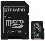 Kingston Canvas Select Plus microSD Memory Card with Android A1 Performance Class 512GB