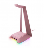 Razer Base Station Chroma - Chroma Enabled Headset Stand with Usb Hub - Quartz - FRML Packaging 