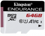 Kingston High-Endurance microSD Memory Card for Security, Body and Dash Cams 64GB
