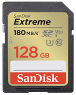 Sandisk Extreme SD UHS-I Card 180mb/s - 128GB