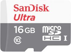 SanDisk Ultra 80MB/s UHS-I Class 10 microSDHC Card 16GB