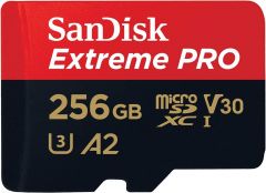 SanDisk Extreme PRO microSDXC UHS-I CARD with Adapter 256GB