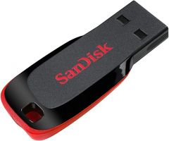 SanDisk 128GB Cruzer Blade USB 2.0 Flash Drive - SDCZ50-128G-B35