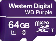 Western Digital WD Purple 64GB MicroSD MicroSDXC [R:80 W:50]