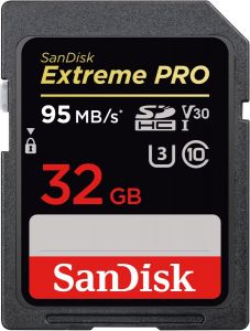 SanDisk Extreme PRO 32GB SDHC UHS-I 95MB/S 記憶卡 (SDSDXXG-032G)