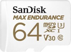 SanDisk MAX Endurance microSDXC Card with Adapter 64GB