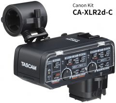 TASCAM	XLR MICROPHONE ADAPTER FOR MIRRORLESS and DSLR CAMERAS	CA-XLR2d-C