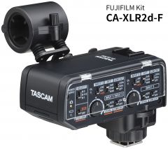 TASCAM	XLR MICROPHONE ADAPTER FOR MIRRORLESS and DSLR CAMERAS CA-XLR2d-F