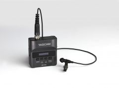 TASCAM	ULTRA-COMPACT AUDIO FIELD RECORDER WITH LAVALIER MIC DR-10L