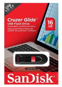 SanDisk SDCZ60 Cruzer Glide 16GB SDCZ60-016G-B35