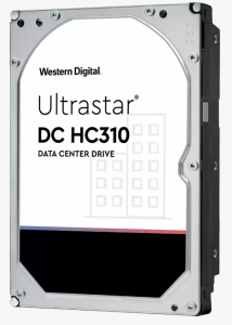 Ultrastar DC HC310 from Western Digital 4TB SATA Interface SE Security 512 Sector Format