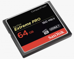SanDisk Extreme Pro CompactFlash Memory Card 64GB