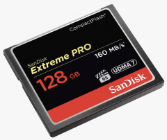 SanDisk Extreme Pro CompactFlash Memory Card 128GB