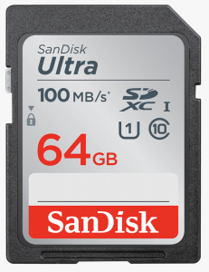 SanDisk Ultra SDHC/SDXC Memory Card 64GB