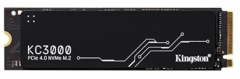 Kingston KC3000 PCIe 4.0 NVMe M.2 SSD High-Performance Storage for Desktop and Laptop PCs 512GB 