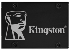 Kingston KC600 2.5" and mSATA SSD Hardware-based self-encrypting drive with 3D TLC NAND 1024GB