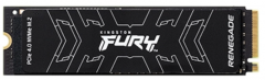 Kingston FURY Renegade PCIe 4.0 NVMe M.2 SSD For gamers, enthusiasts and high-power users 4TB