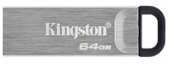 Kingston DataTraveler Kyson USB Flash Drive with Stylish Capless Metal Case 64GB