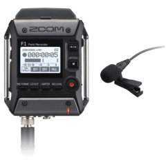 Zoom F1-LP Field Recorder + Lavalier Mic Pack