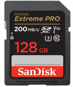 SanDisk Extreme PRO SD 128GB 200mb/s SDSDXXD-128G