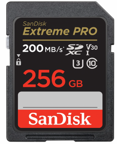 SanDisk Extreme PRO SD 256GB 200mb/s SDSDXXD-256G