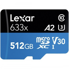 LEXAR - LEXAR MICROSDXC 633X 512GB 連SD卡轉接器