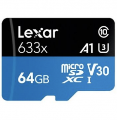 LEXAR - LEXAR MICROSDXC 633X 64GB 連SD卡轉接器