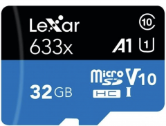 LEXAR - LEXAR MICROSDHC 633X 32GB 連SD卡轉接器