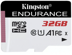 Kingston High-Endurance microSD Memory Card for Security, Body and Dash Cams 32GB