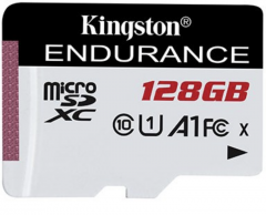 Kingston High-Endurance microSD Memory Card for Security, Body and Dash Cams 128GB